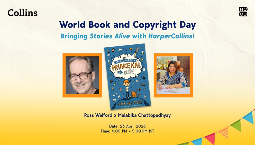 World Book and Copyright Day | Ross Welford x Malabika Chattopadhyay